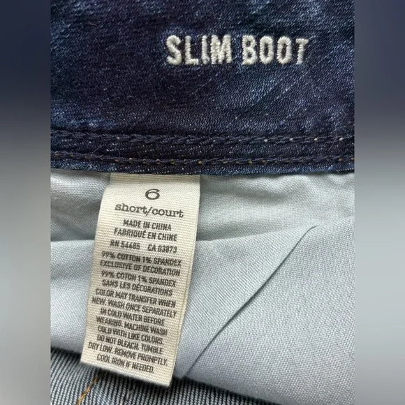 American Eagle Slim Boot Jeans Size 6 Short NWT - Picture 7 of 8